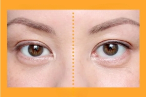 How to make up droopy or sad eyes - How to line droopy eyes

