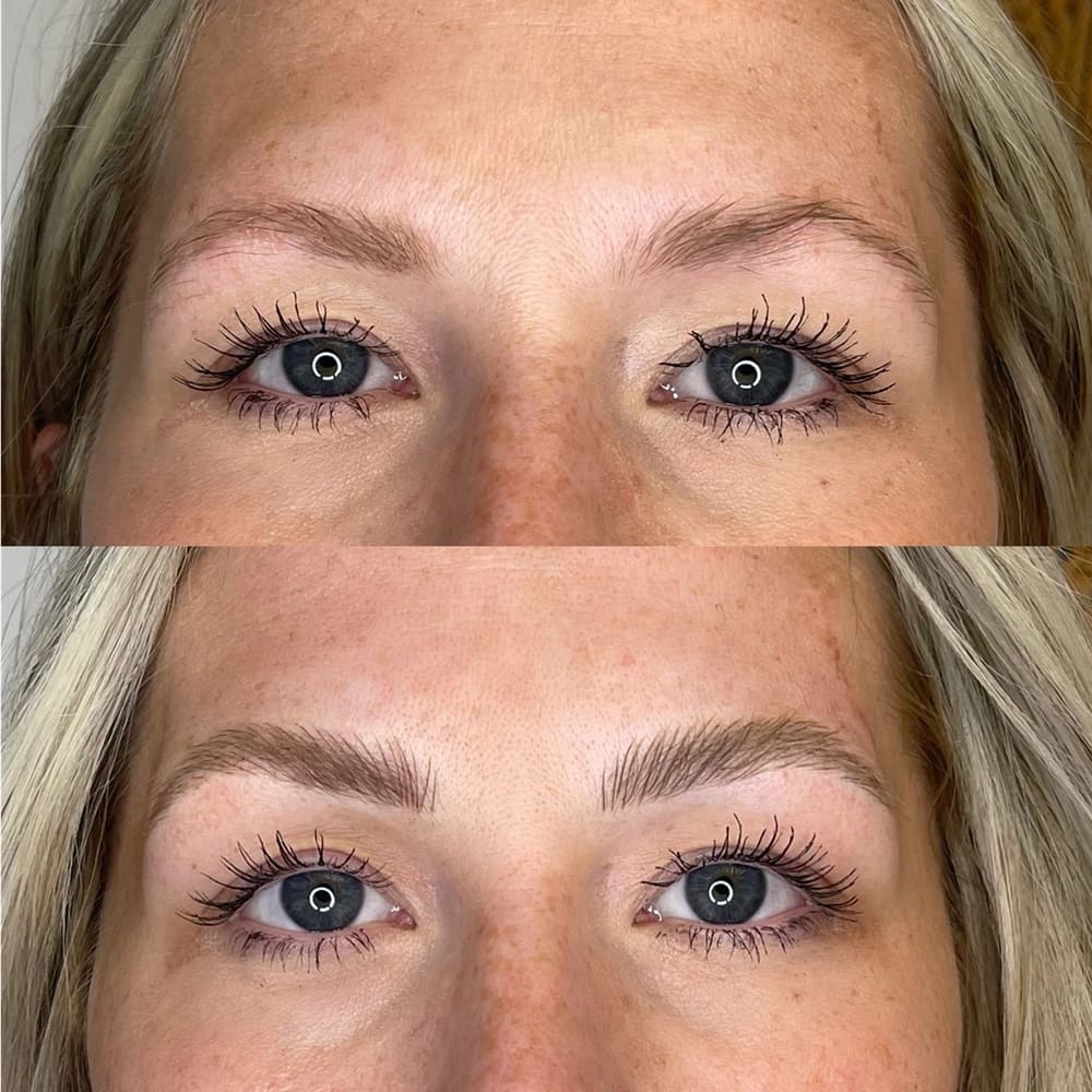 Is it safe to wash your face after eyebrow microblading